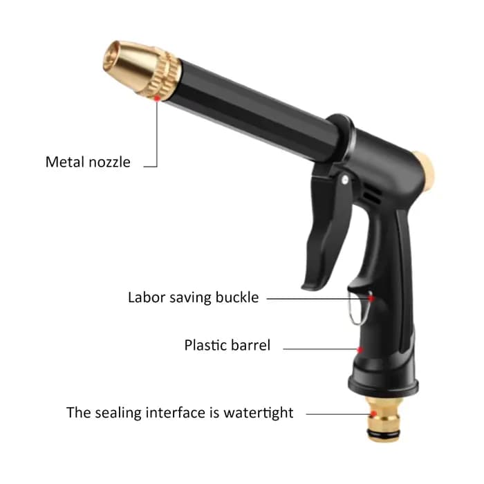 Pistolet à eau haute pression réglable