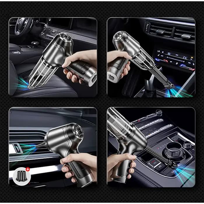 Aspirateur de voiture Robot automatique Machine de nettoyage sans fil accessoires
