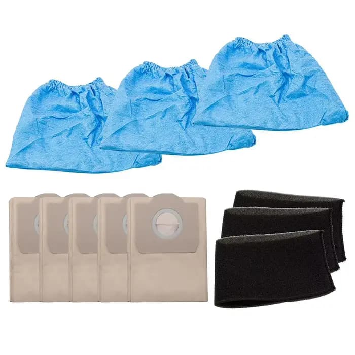 Ensemble de filtre à sac à poussière pour aspirateur à dos Einhell et à sec pour TC-VC 1800 1820 1815 accessoires d'aspirateurs