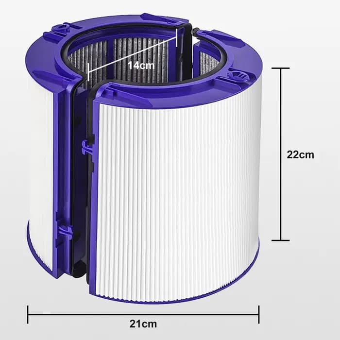 Purificateur d'air HEPA et filtre à charbon pour Dyson
