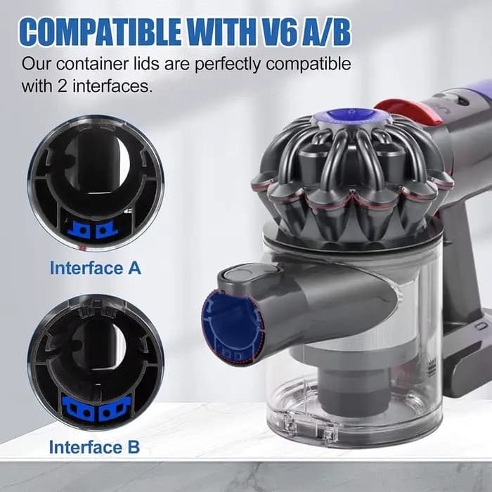 Poubelle pour aspirateur Dyson V6 DC58 DC61 DC59 DC62 SV03 HH08 SV07