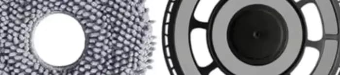 Support de serpillière et tampon de nettoyage pour robots aspirateurs Roborock /QV 35S /Qrevo S5V