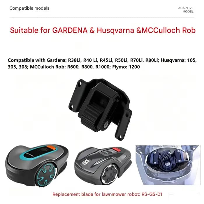 Roues pivotantes avant pour robot tondeuse GARDENA Husqvarna MCCullochRob