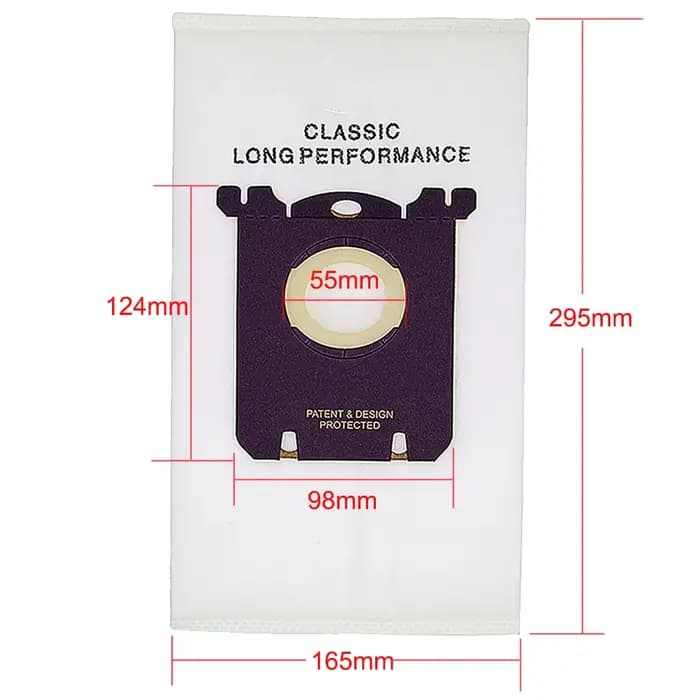 Sacs à poussière pour aspirateur et nettoyeur, lot de 10 pièces, 2 filtres H12 Hepa, pour aspirateur s-bag et pour appareil de nettoyage Philips et nexus