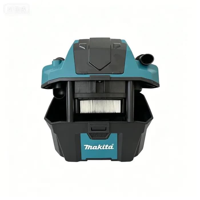Aspirateur sans fil Makita, machine de nettoyage de sols, aspirateur eau et poussière pour la maison et l'atelier, alimentation Li-ion.
