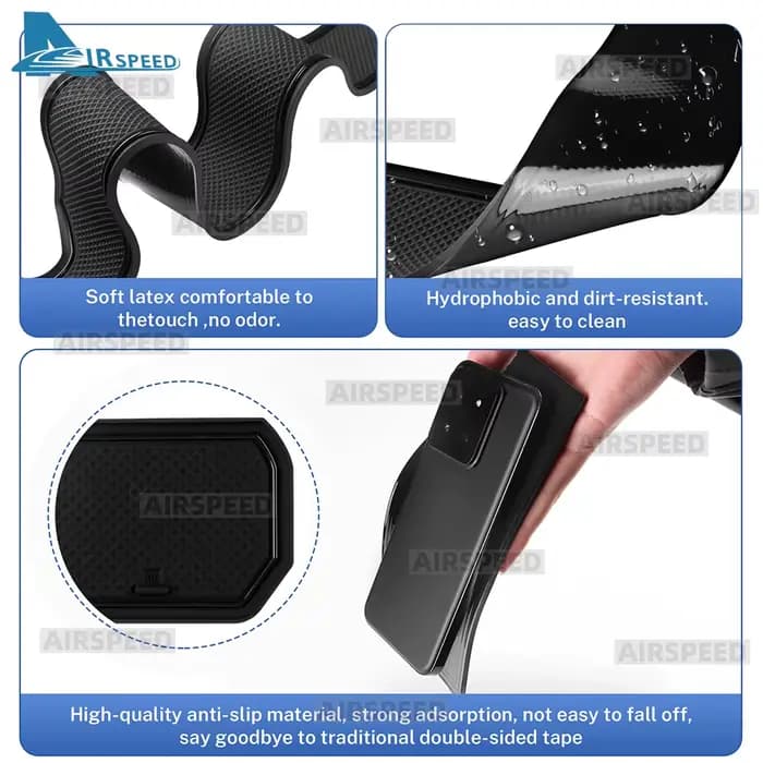 Tapis de rainure de porte de voiture pour Dacia Jogger hybride 2021 2022 2023 2024 2025, tapis de fente antidérapant, intérieur automobile, accessoires Dacia Jogger