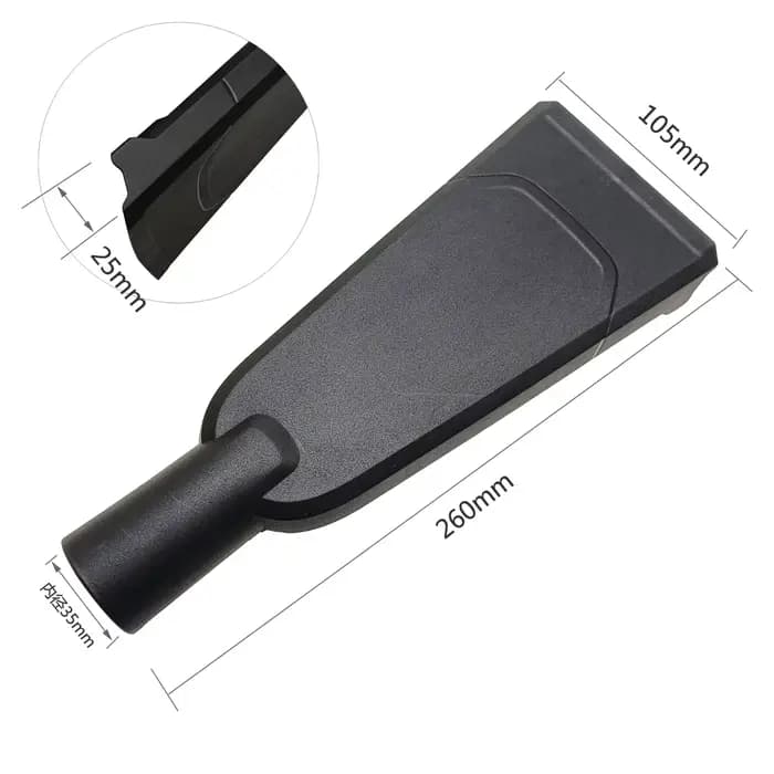 Embouts d'aspiration plats buse de 35mm pour Karcher WD2 WD3 WD4 WD5 WD6