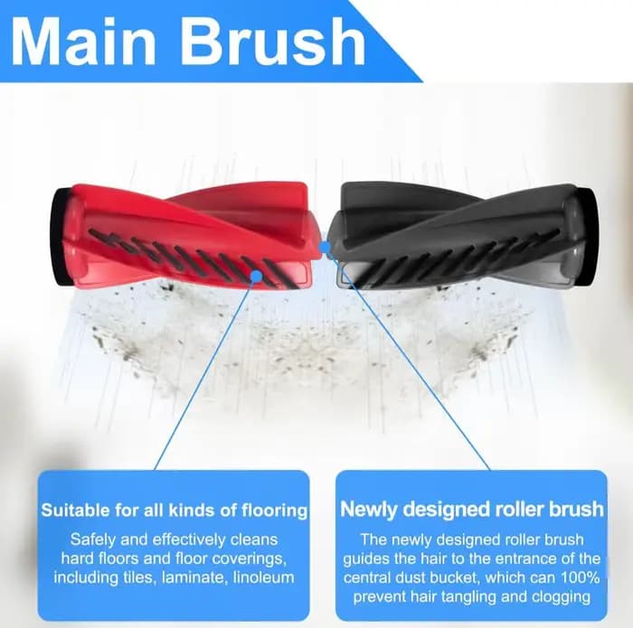 Roborock Saros 10 / S9 MaxV Ultra Robot aspirateur pièces de rechange brosses latérales principales tissus de vadrouille filtres HEPA sacs à poussière accessoires