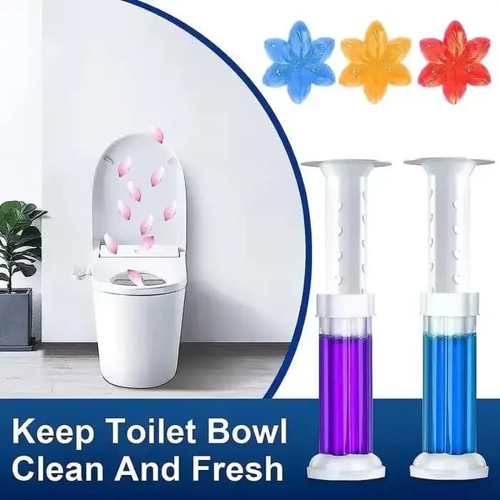 Nettoyant pour toilettes avec anciers de gel