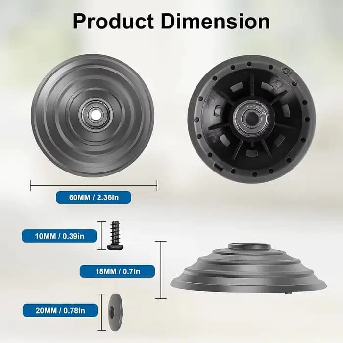 Roues pour aspirateur Dyson V10 V11 V15, 100W, tête de nettoyage à entraînement Direct, accessoires de remplacement, pièces de rechange