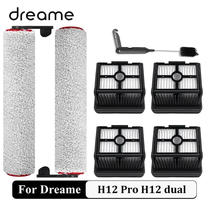 Pièces de rechange pour aspirateur sec et humide Dreame H12 Pro / H12Plus / H12 dual Soft Brush