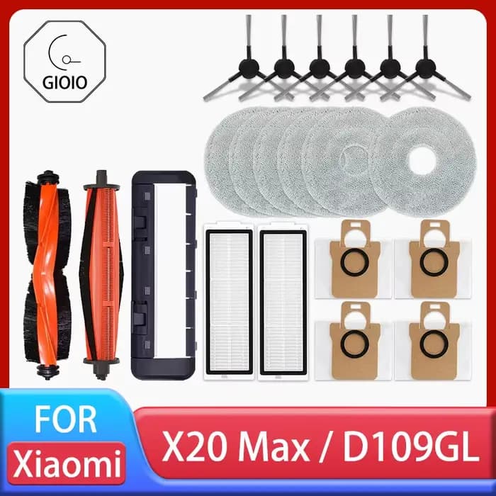 Pièces et accessoires pour aspirateur Robot Xiaomi X20 Max / D109GL