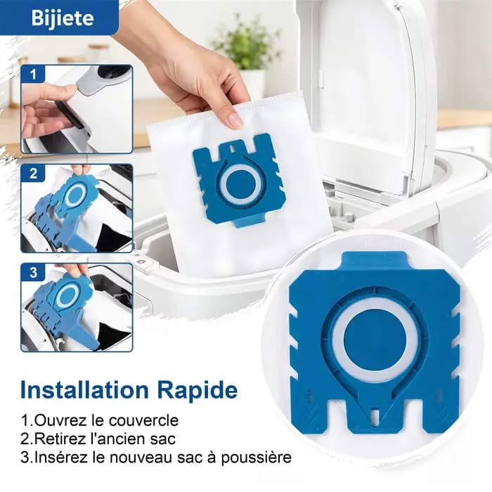 Sacs d'aspirateur Pure GN compatibles
