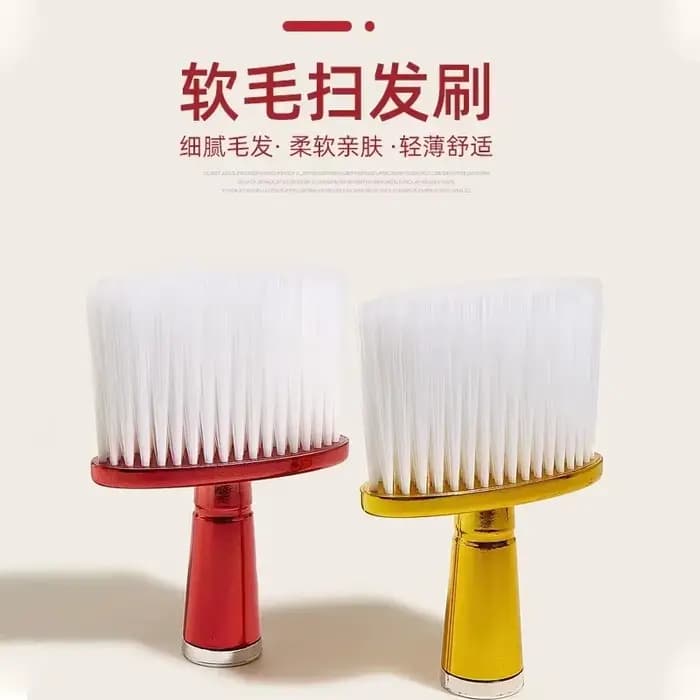Brosse à poils souples en nylon pour balayer les cheveux