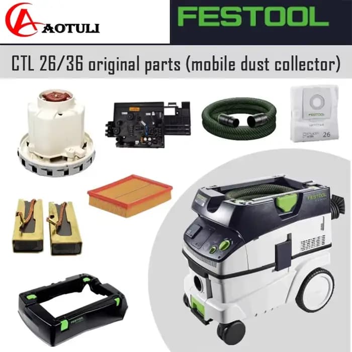 Sac d'aspirateur 5 pièces FESTOOL aspirateur accessoire d'origine CTL MIDI MINI CT 15