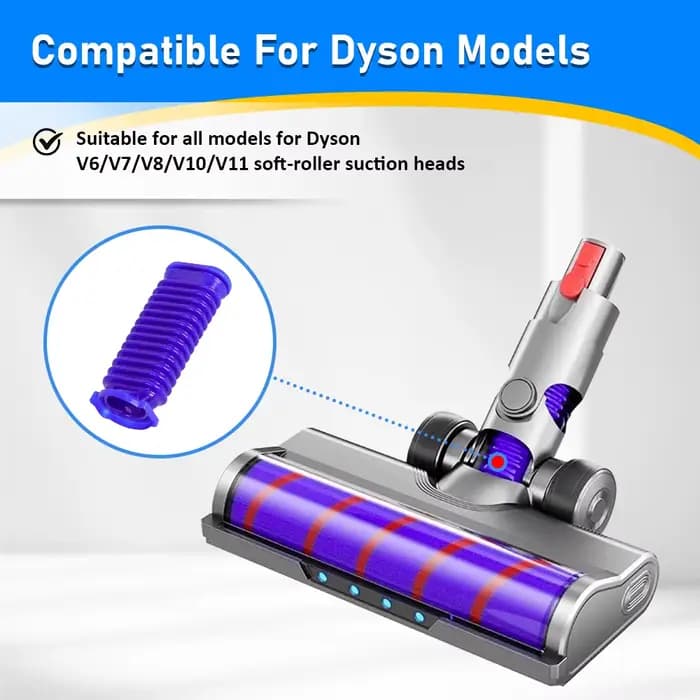 Raccords de tuyau bleu d'aspiration de tambour pour aspirateur Dyson V6 V7 V8 V10 V11