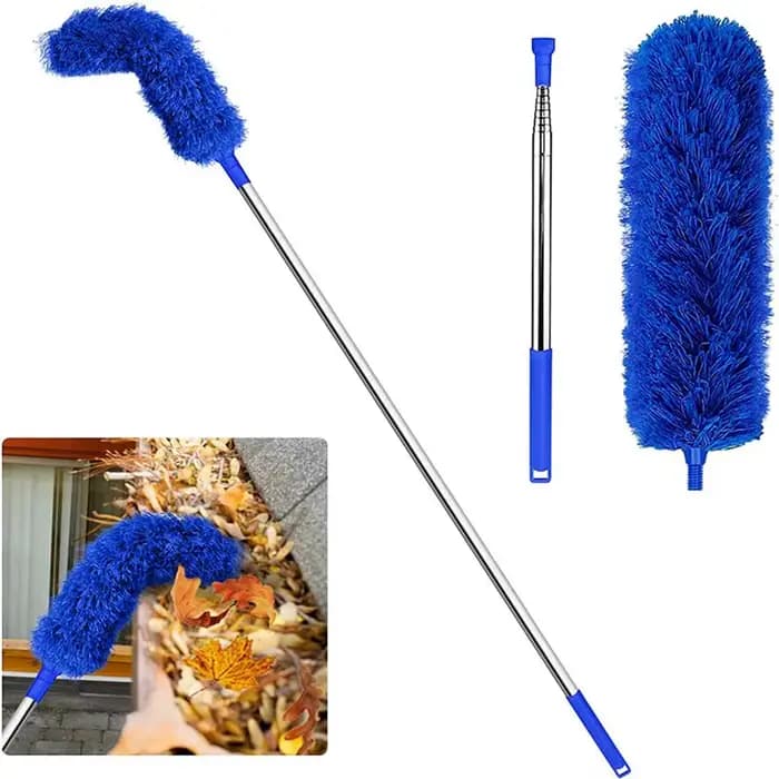 2X Brosse de nettoyage de gouttière