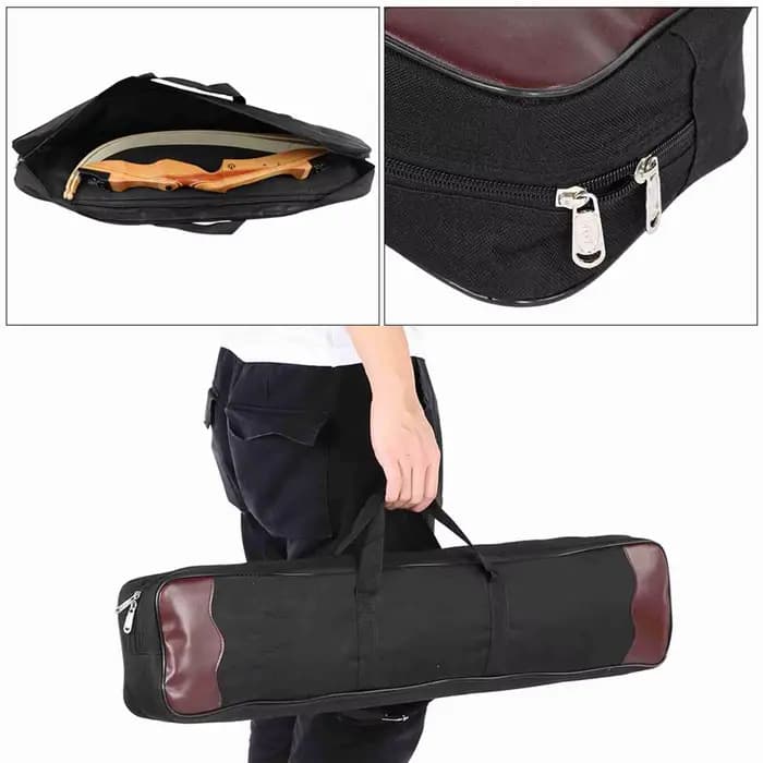 Mallette de rangement pour nœuds recourbés d'extérieur, sac à bandoulière, sac à main, sangle d'épaule réglable