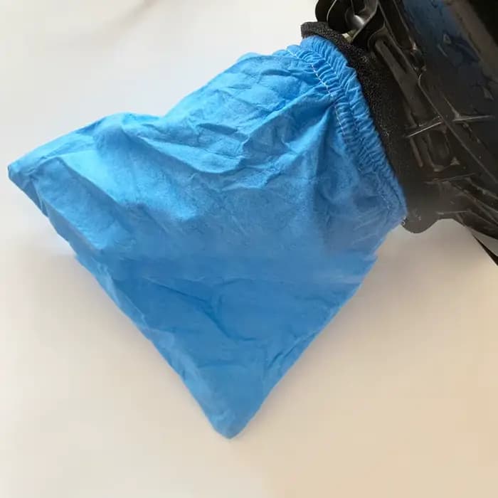 Sacs en textile bleu pour aspirateur à sec