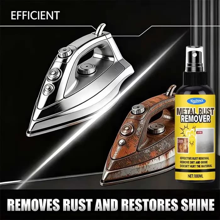 Spray Nettoyant pour Fer à Repasser – Élimine Rapidement les Marques de Brûlure