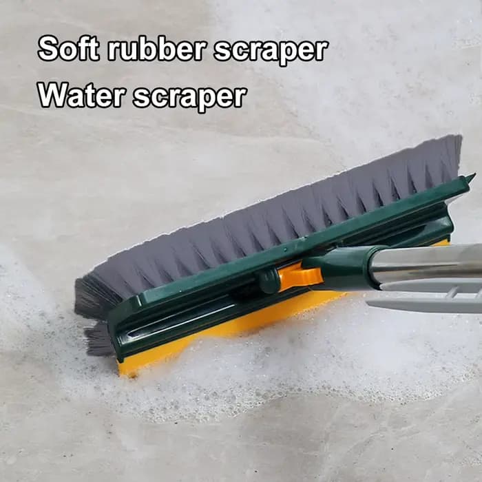 Brosse à récurer les sols 3 en 1 180 °