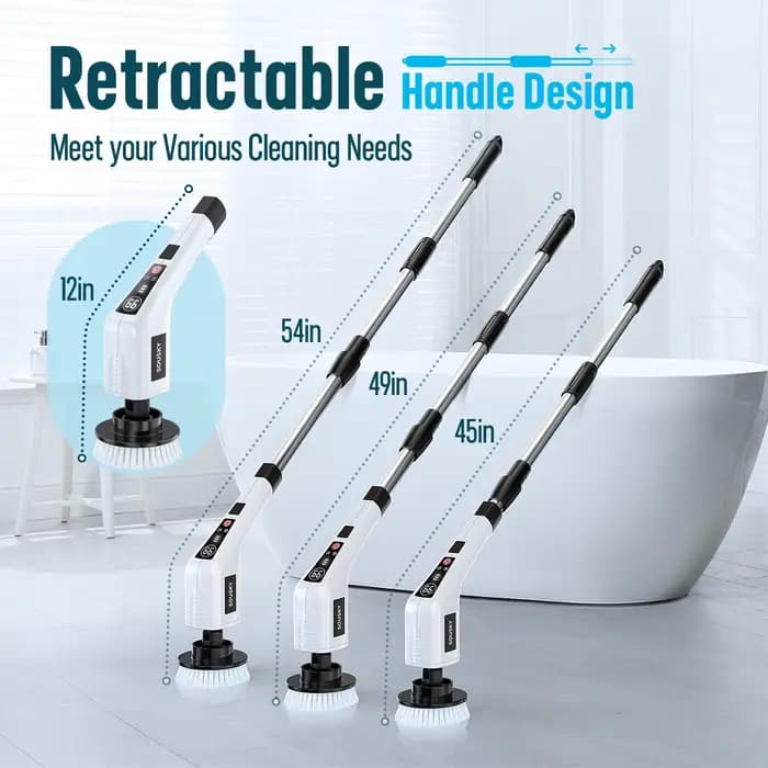 Brosse de nettoyage électrique sans fil