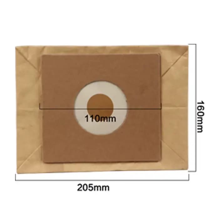 15 pièces aspirateur accessoires sac à poussière sac en papier pour QW12t-607 QZ11A QZ11C ZW1000-3 ZW1000-5