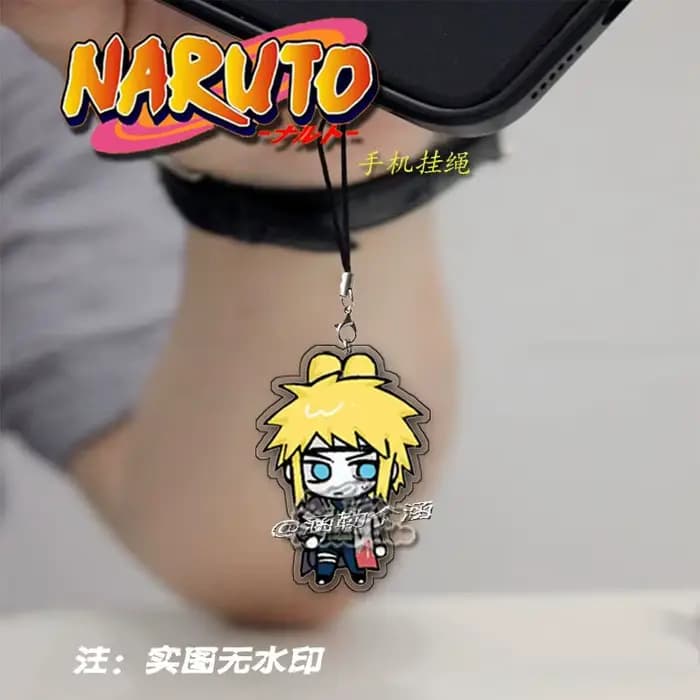 NARUTO – lanière de téléphone portable Uzumaki Naruto, pendentif exquis, accessoires Premium, Collection de cadeaux pour amis, jouets pour enfants, périphériques