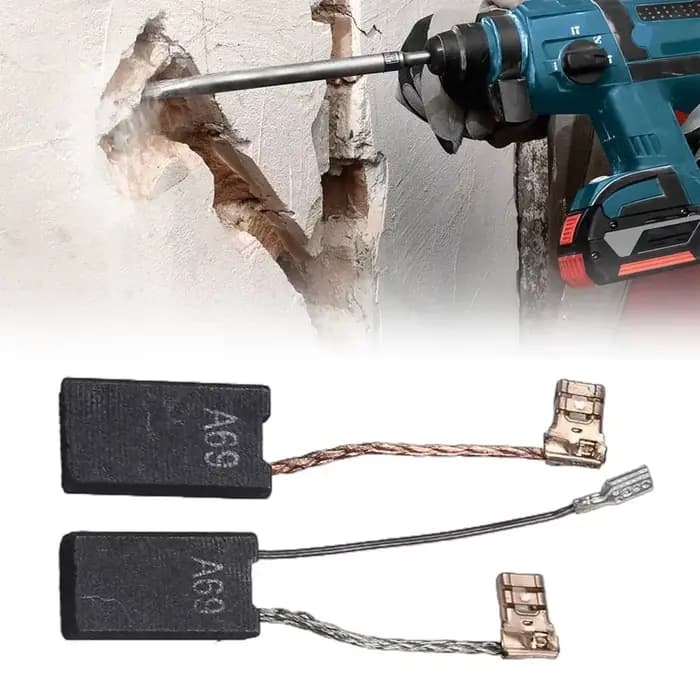 Balais DE charbon pour Bosch GBH 5-40 DCE GSH 5-CE GSH 5 E GBH 5-40 DE, perceuse non utilisée, non ouverte, outil électrique, 10 pièces