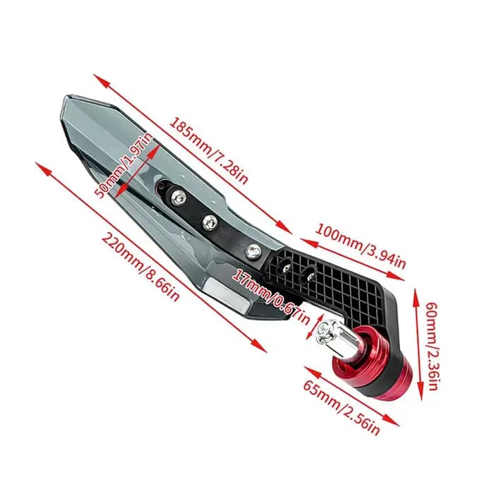 Pour PIAGGIO MP3 300 MP3 400 MP3 500 accessoires de moto garde-main pare-brise protège-mains poignée pare-vent protecteur de main
