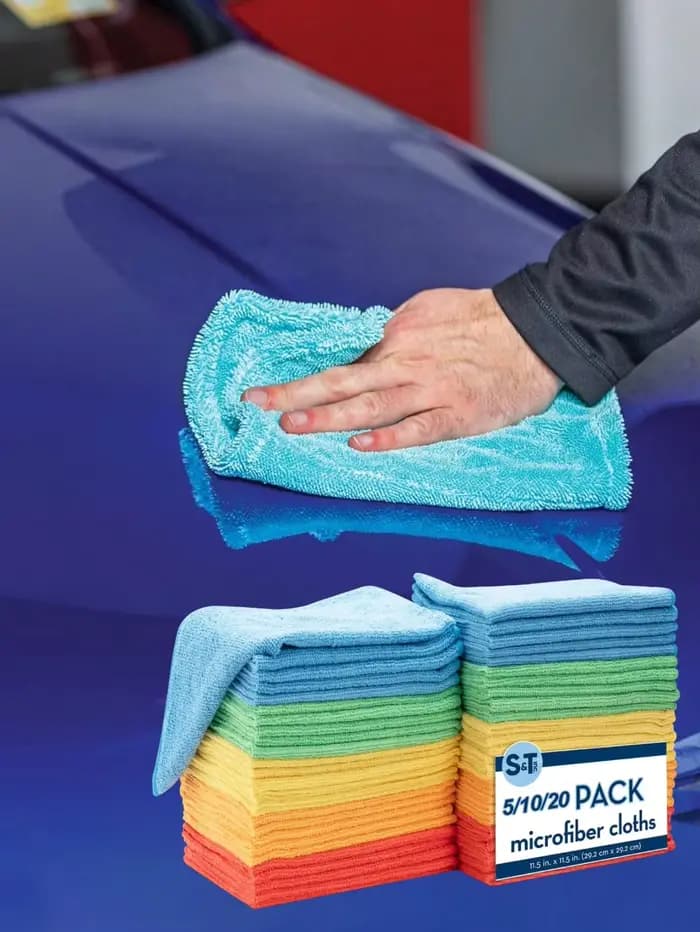 Chiffons de nettoyage en microfibre (5/10/20 points)