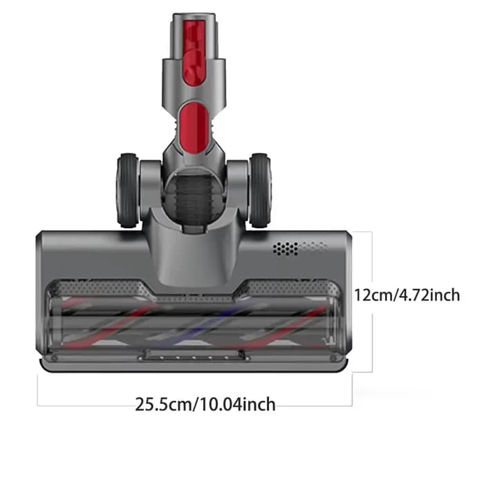 Tête d'aspirateur pour aspirateur Dyson V7 V8 V10 V11 V15 avec cinq lumières LED