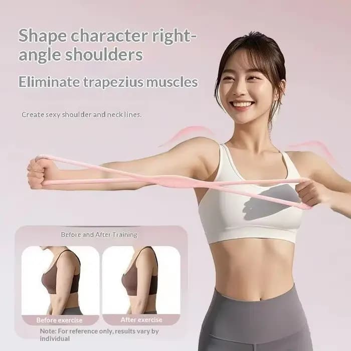 Bandes de résistance en silicone en forme de 8
