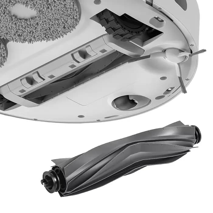 Pièce de rechange pour brosse principale des robots aspirateurs Xiaomi X20+X20 Plus S20+S10+ et Dreame X30 Ultra X40