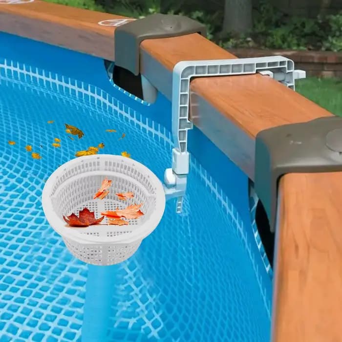 Panier de skimmer de piscine, panier de remplacement pour skimmer de piscine, pour éliminer feuilles, herbe, cheveux, boue, accessoires de piscine