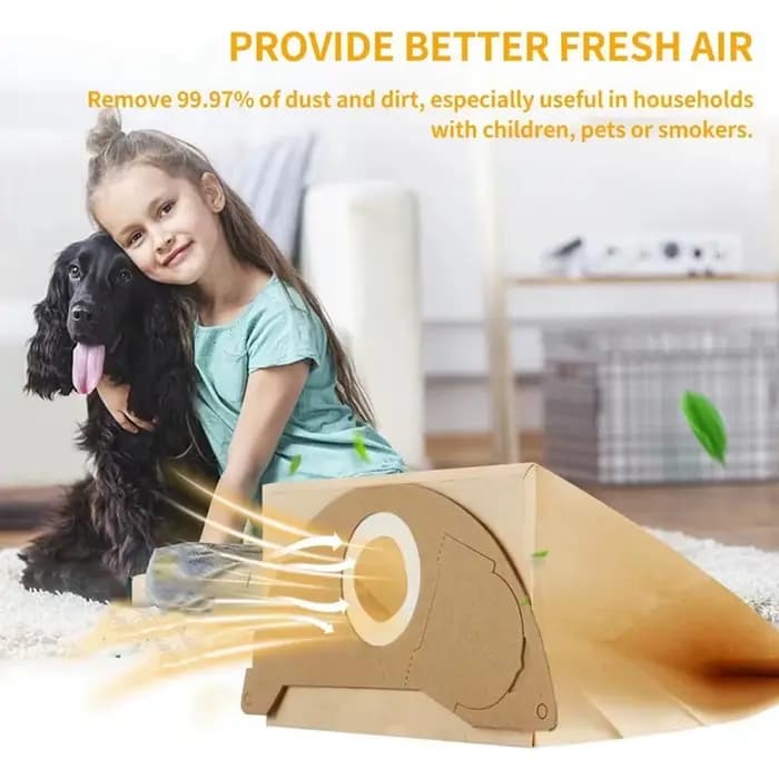 Sacs à poussière avec filtres Hepa pour aspirateur Karcher WD2.250