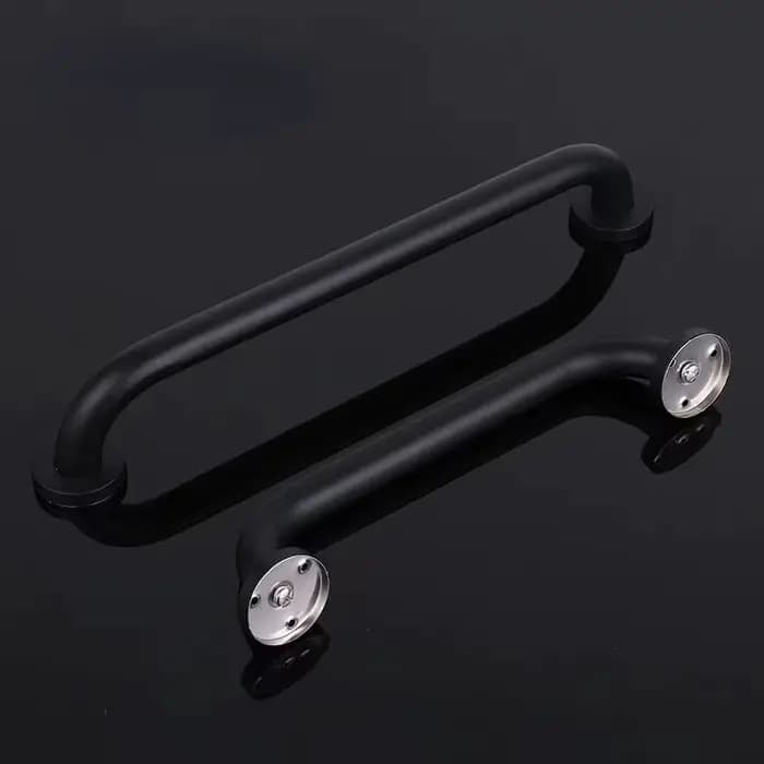 Barre d'appui noire 30/40/50cm pour personnes âgées