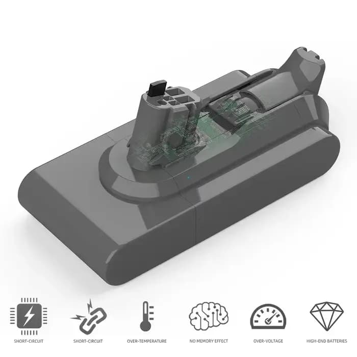Batterie 38000mAh 25.2V pour aspirateur Dyson V15