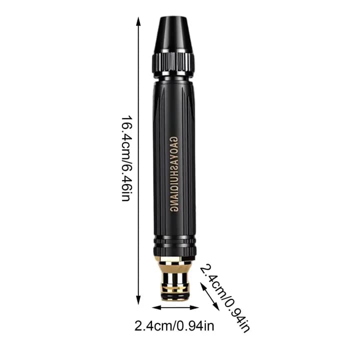 Buse de tuyau d'arrosage haute pression puissante et réglable