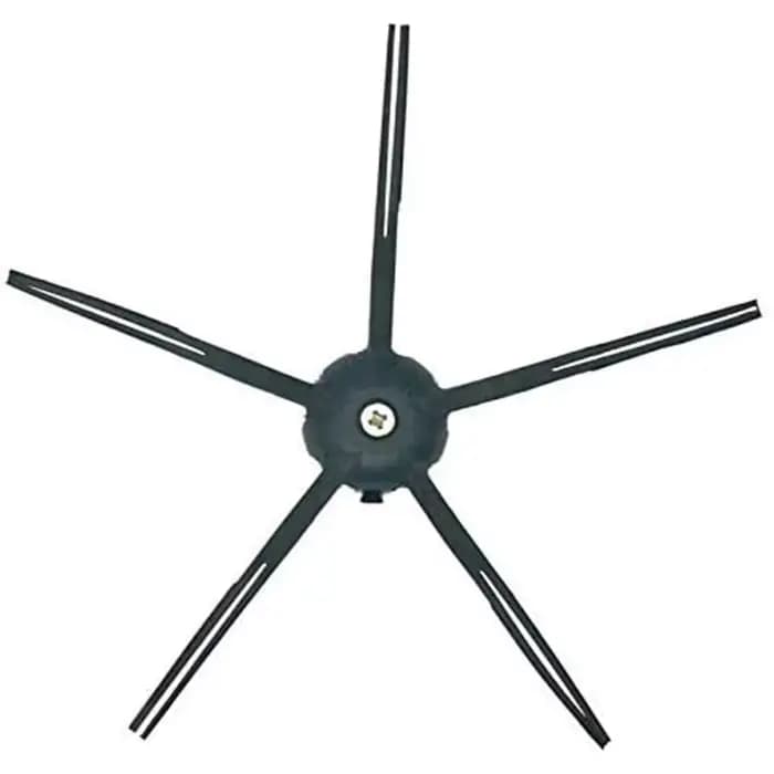 Roborock S7 G10 T8 Q7 Max/Q7 Max + S7 Maxv Ultra Plus G10S/G10S Pro Q5 Q5 + aspirateur Robot avec brosse latérale pentagonale noire