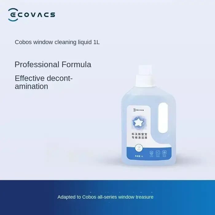 Solution de nettoyage originale ECOVACS WINBOT (1L) compatible avec tous