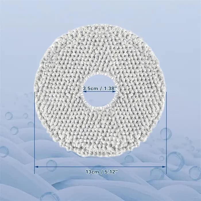 Lot de 10 serpillières lavables pour robot aspirateur