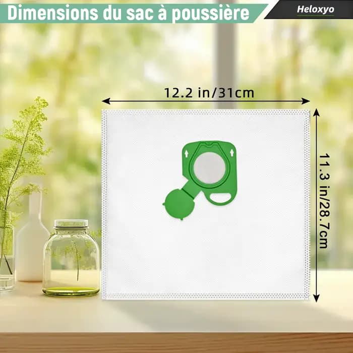 Sacs d'aspirateur pour Rowenta\ Moulinex\Swirl R39