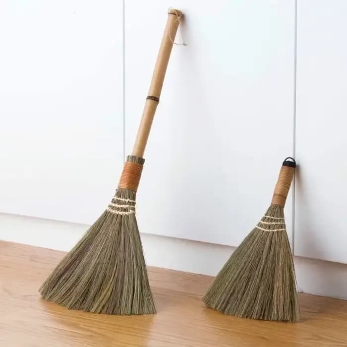 2026 Nouvelle balayette pratique en bois naturel pour le balayage des sols