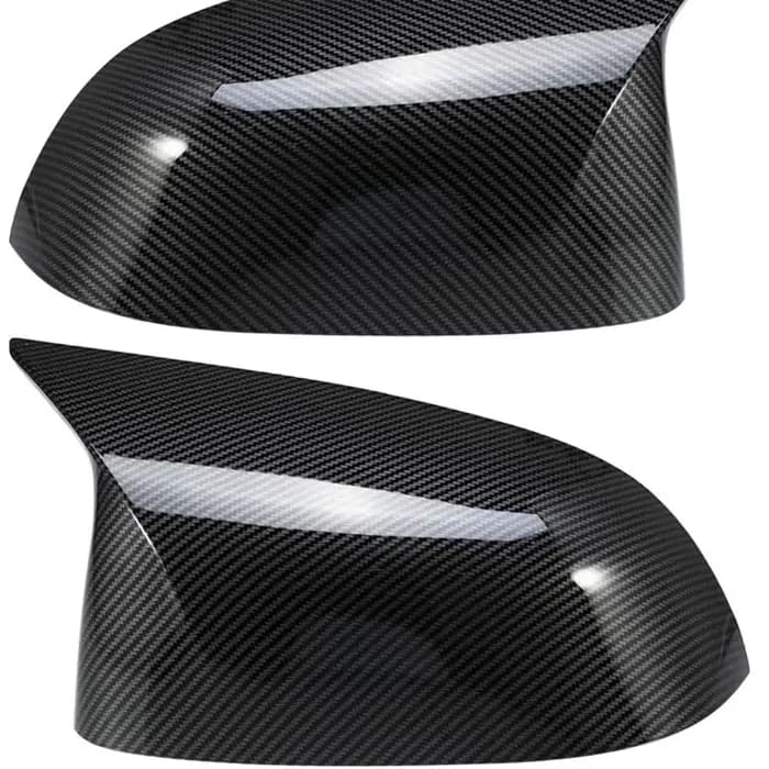 Couvercle de rétroviseur latéral de porte ABS, 2 pièces, pour BMW X3 G01 X4 G02 X5 G05 X6 G06 X G07 2018 – 2021, accessoires de style de voiture