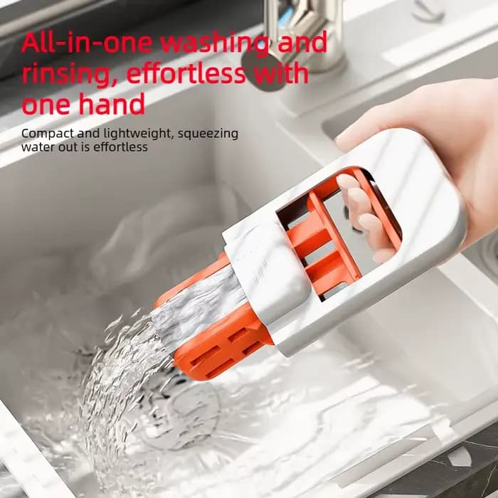 Mini serpillière multifonctionnelle | Serpillère rétractable humide/sèche pour cuisine