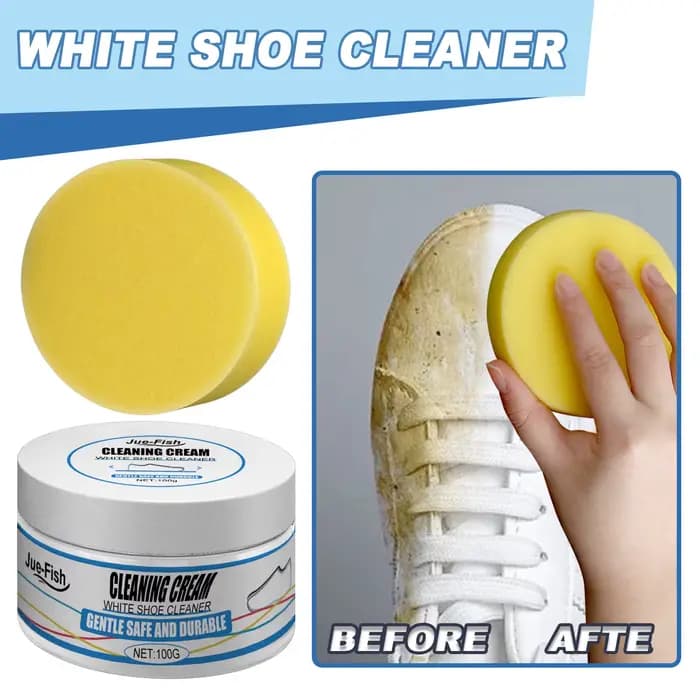 Baume de nettoyage blanchissant pour chaussures