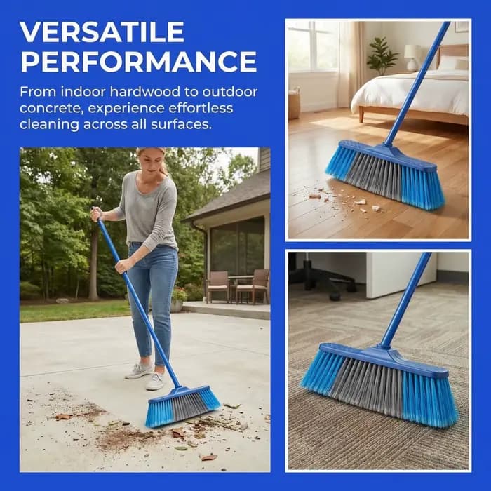 Tête de balai en plastique de remplacement pour le nettoyage domestique