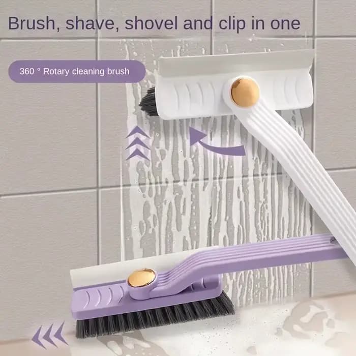 Brosse de nettoyage de crevasses rotative à 360 degrés