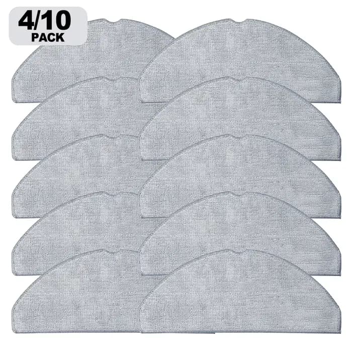 Chiffon de nettoyage de remplacement pour aspirateur robot Vyzzle D10, compatible avec ILIFE V20, Laresar, L10, Roidmi Eve